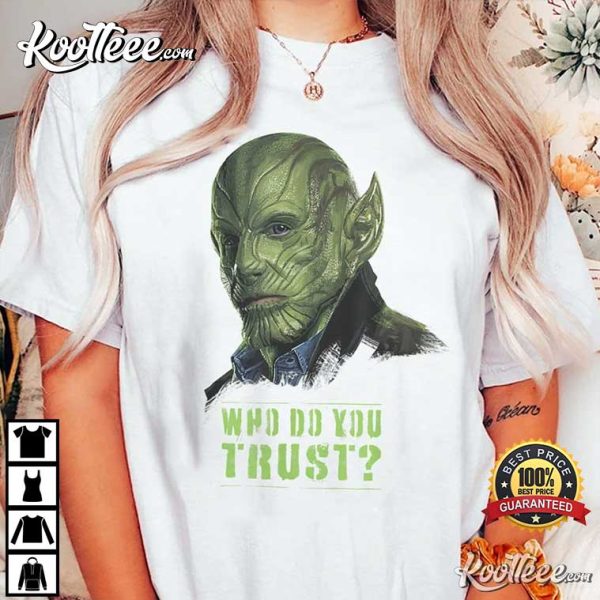 Secret Invasion Talos Who Do You Trust Movie T-Shirt