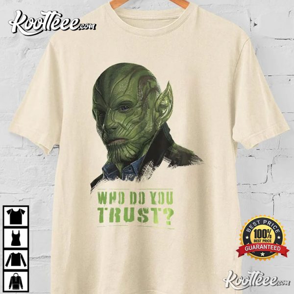 Secret Invasion Talos Who Do You Trust Movie T-Shirt