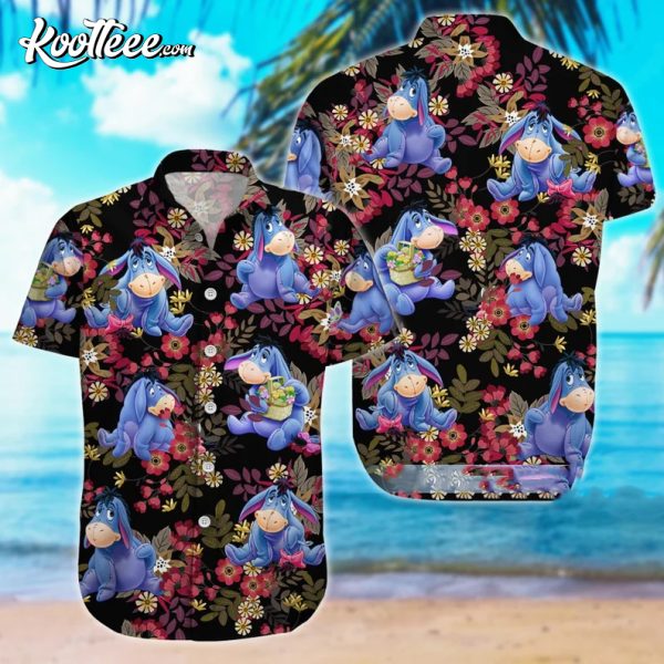 Eeyore Winnie The Pooh Hawaiian Shirt And Shorts