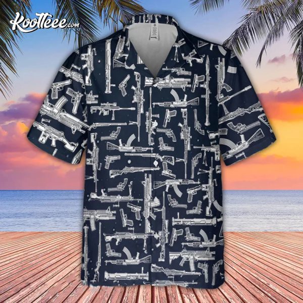 Military Elements Hawaiian Shirt