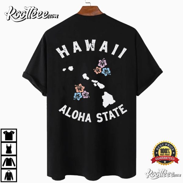 Aloha State Aesthetic Hawaii Beach Oahu Maui T-Shirt