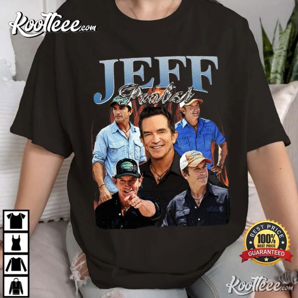 Jeff Probst Vintage Washed Presenter Homage Unisex T-Shirt