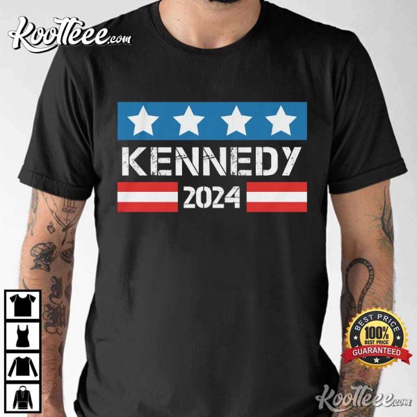 Kennedy 2024 For President Crewneck T-Shirt