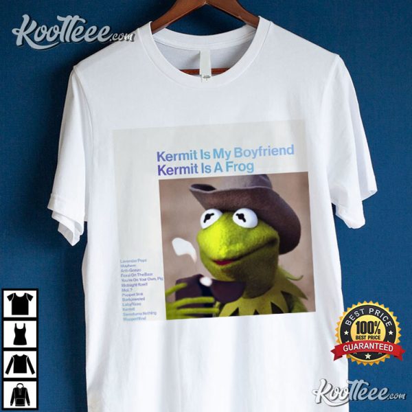 Kermit Is My Boyfriend Funny Eras Tour T-Shirt