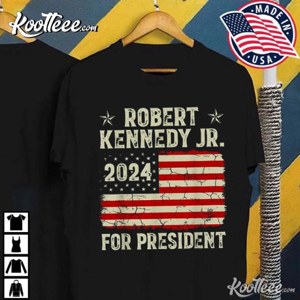 Kennedy 2024 For President Campaign 2024 Merch T-Shirt