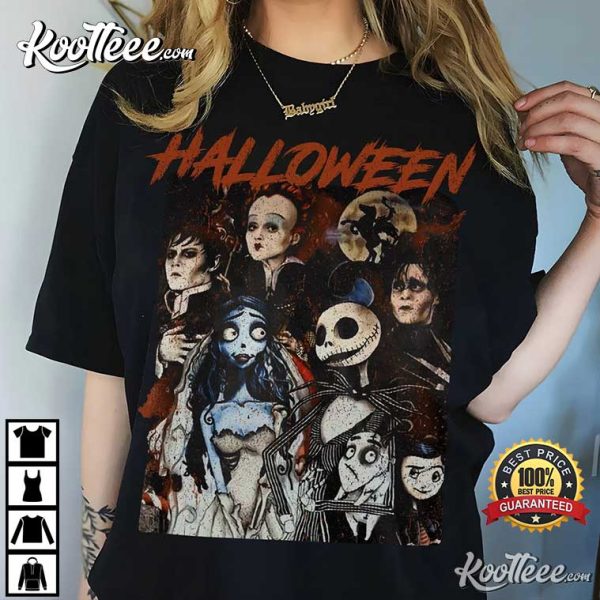Halloween Retro 90s Corpse Bride T-Shirt