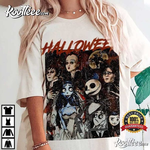 Halloween Retro 90s Corpse Bride T-Shirt