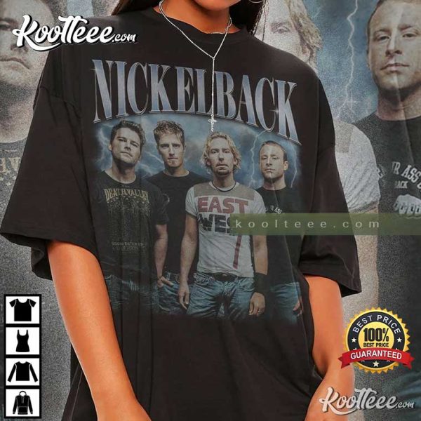 Vintage Nickleback Band Get Rollin New Album T-Shirt