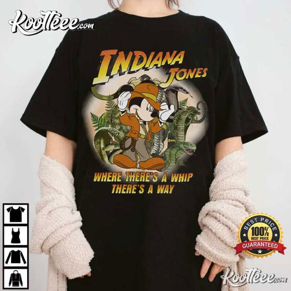 Indiana Jones Mickey Mouse T-Shirt