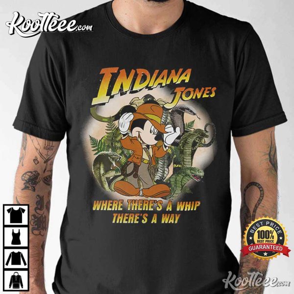 Indiana Jones Mickey Mouse T-Shirt