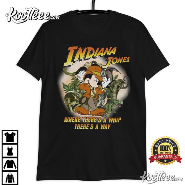 Indiana Jones Mickey Mouse T-Shirt