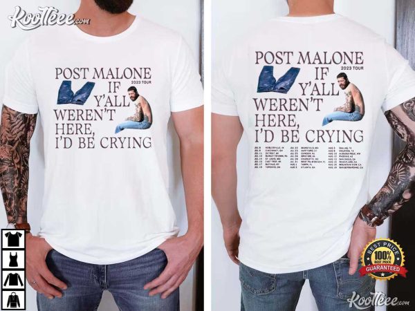 Post Malone 2023 Tour T-Shirt