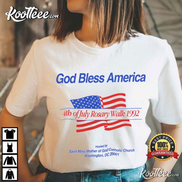 God Bless America Shirt, 4th of July T-Shirt