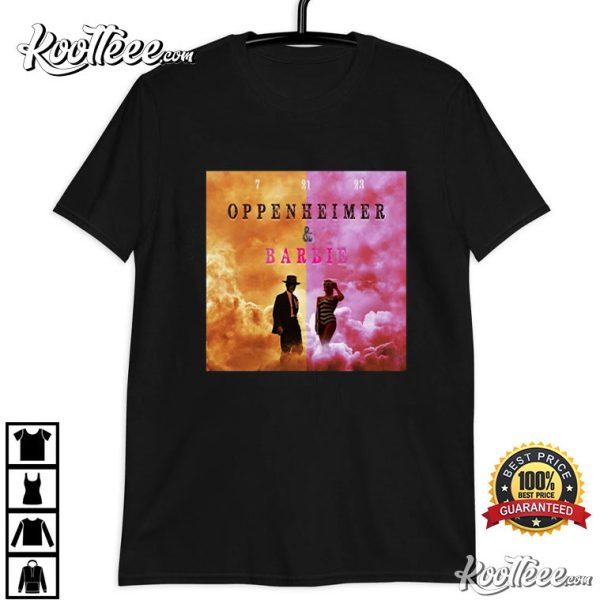 Barbie And Oppenheimer Movie T-Shirt