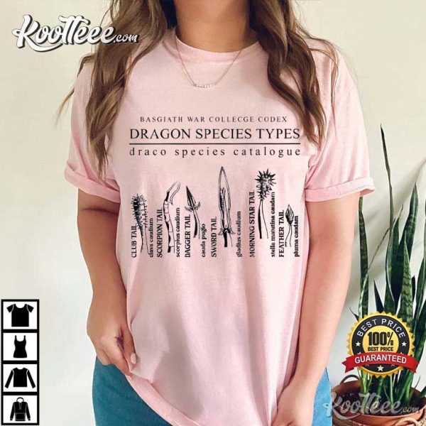 Fourth Wing Dragon Rider Basgiath War College Rebecca Yarros T-Shirt