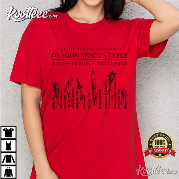 Fourth Wing Dragon Rider Basgiath War College Rebecca Yarros T-Shirt