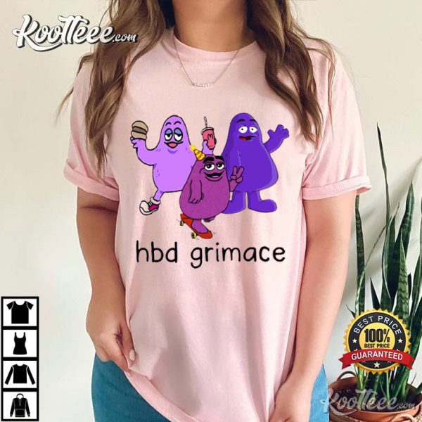 McDonald’s Happy Birthday Grimace T-Shirt