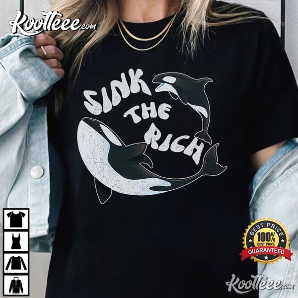 Sink The Rich Orca Uprising T-Shirt