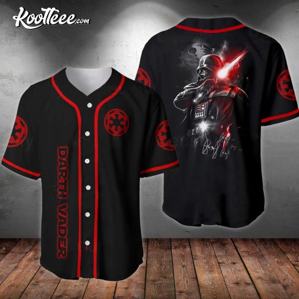 Darth Vader Star Wars Baseball Jersey