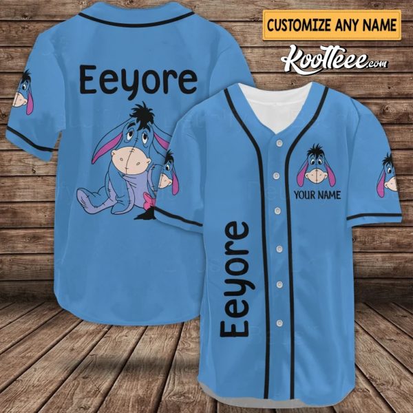 Eeyore Winnie The Pooh Baseball Jersey