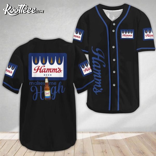 Hamm’s Beer Make Me High Baseball Jersey