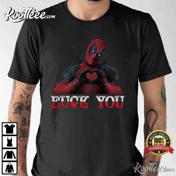 Deadpool Love You Funny Movie T-Shirt