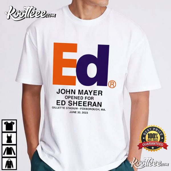 Ed Sheeran John Mayer T-Shirt