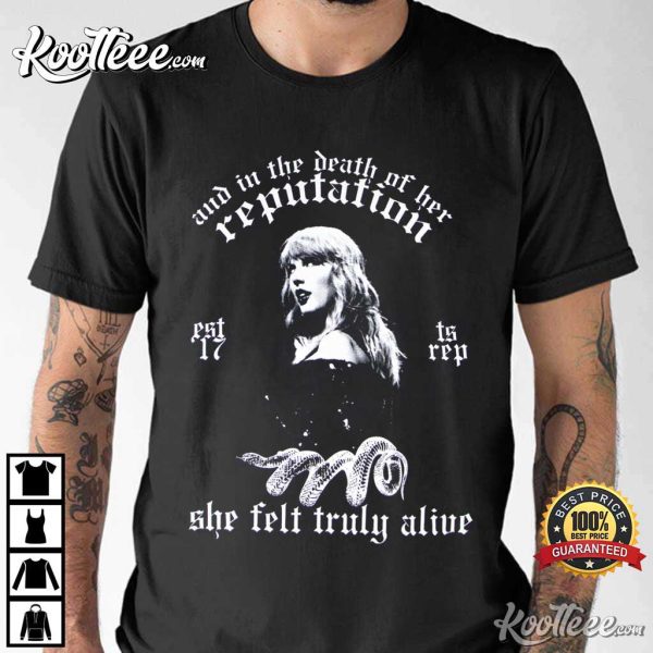 Swiftie Merch Reputation T-Shirt