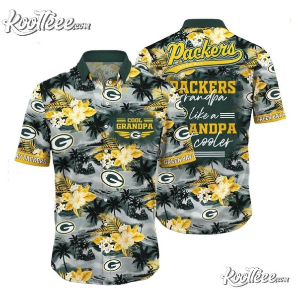 Green Bay Packers For Grandparent Hawaiian Shirt
