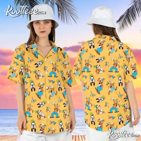 Mickey and Friends Goofy Hawaiian Shirt