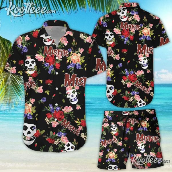 Misfits Tourism Hawaiian Shirt And Short