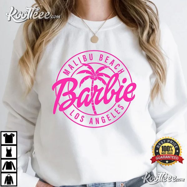 Barbie Malibu Beach, Barbie Movie 2023 T-Shirt