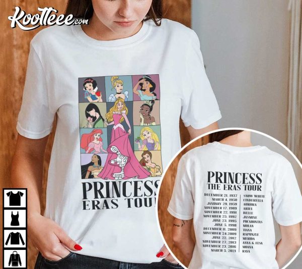 Princess Eras Tour Shirt, Taylor Concert T-Shirt