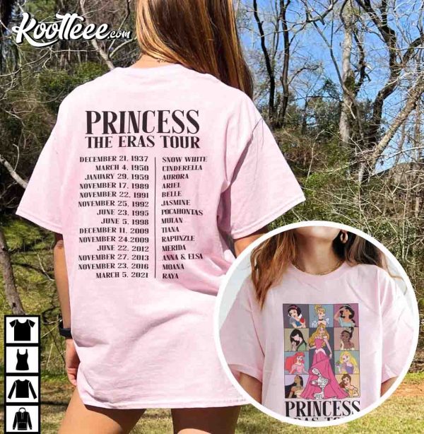 Princess Eras Tour Shirt, Taylor Concert T-Shirt