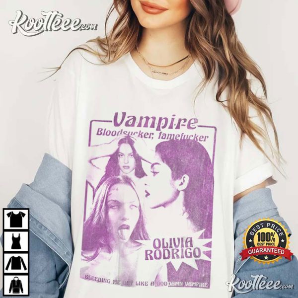 Olivia Rodrigo Vampire Gift For Fan T-Shirt