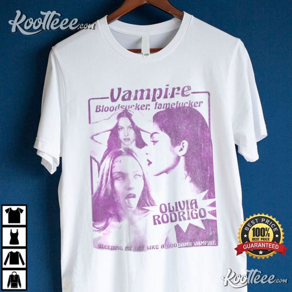 Olivia Rodrigo Vampire Gift For Fan T-Shirt