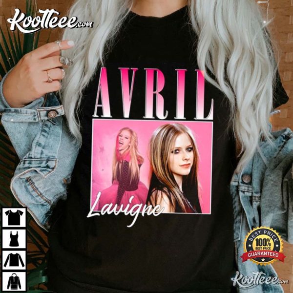 Avril Lavigne Pop Punk Queen Vintage 90s T-Shirt