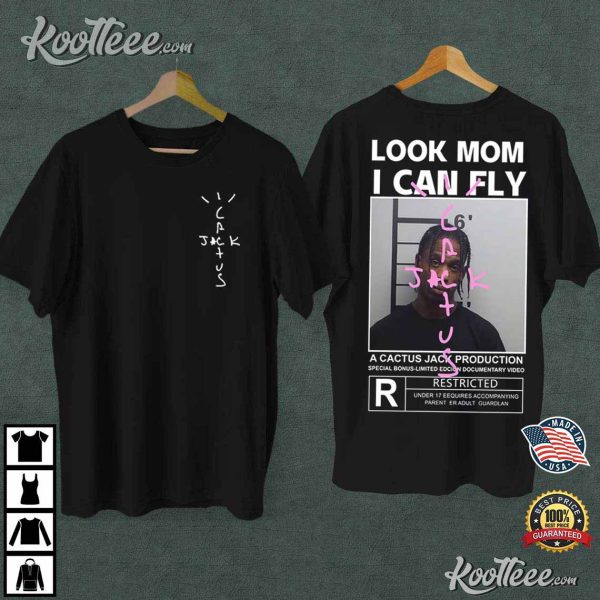 Cactus Jack Travis Scott Look Mom I Can Fly T-Shirt