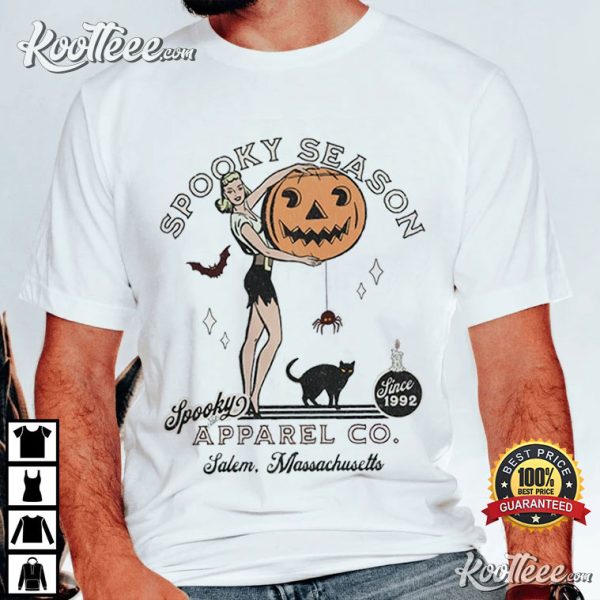 Spooky Season Retro Halloween Vintage T-Shirt