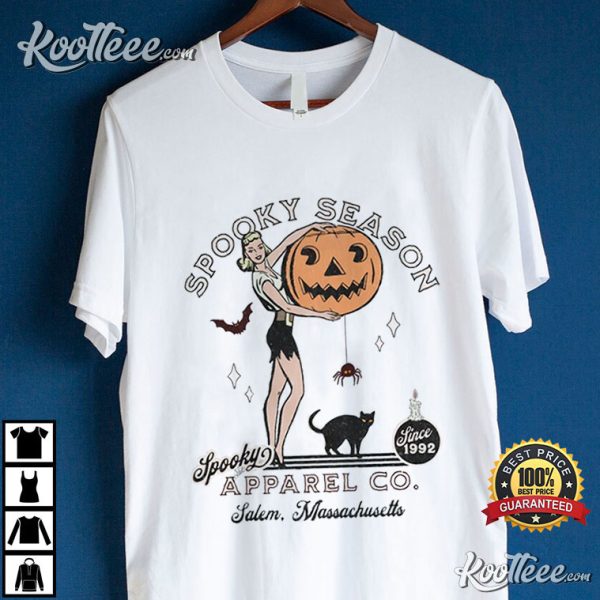 Spooky Season Retro Halloween Vintage T-Shirt
