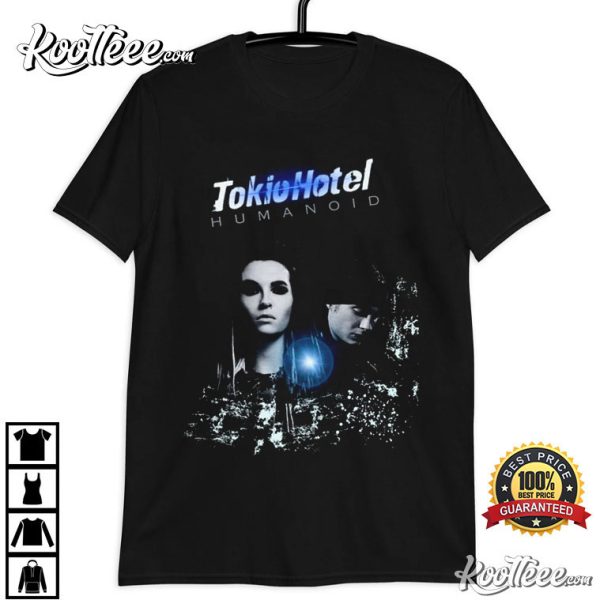 Tokio Hotel Humanoid Album Emo Graphic T-Shirt