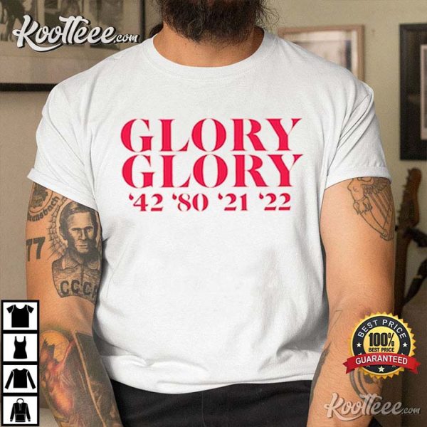 Georgia Bulldogs Glory Glory National Champs T-Shirt