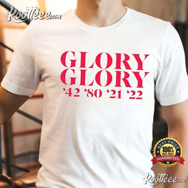 Georgia Bulldogs Glory Glory National Champs T-Shirt