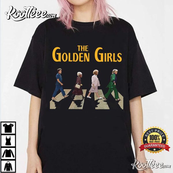 Golden Girls Crossing Road T-Shirt