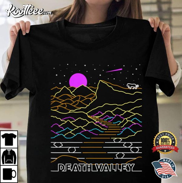 Vintage Death Valley National Park Retro California Art T-Shirt