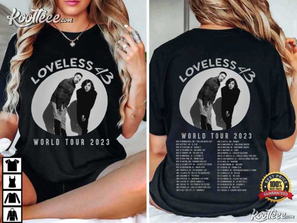 Loveless World Tour 2023 Concert T-Shirt