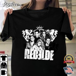 Rebelde TV Series Merch T-Shirt Rebelde TV Series Merch T Shirt (1)