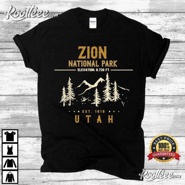Zion National Park US Nationalpark In Utah T-Shirt