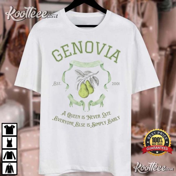 Genovia University Princess Diaries Y2K T-Shirt