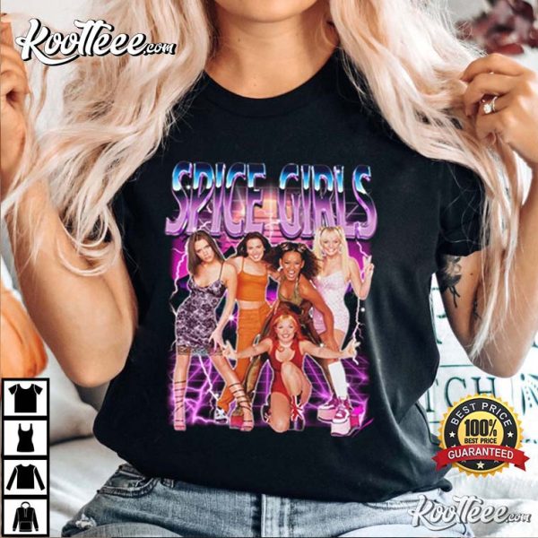 Spice Girl 90s Vintag Pop Music 90s T-shirt